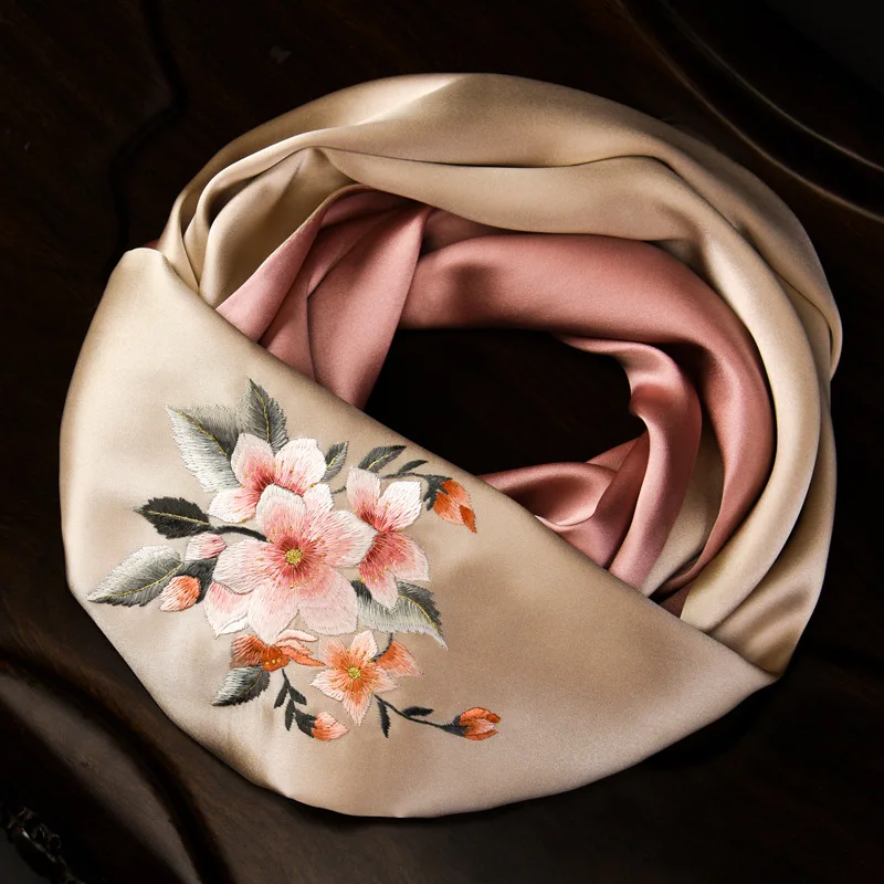 

Suzhou Women's Scarf Handmade Embroidery Shawl