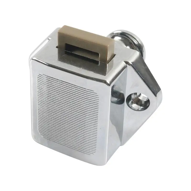 

652F Heavy Duty Cabinet Lock Push Button Design Shockproof Double Function Cabinet Latches Handle & Lock for Household Use