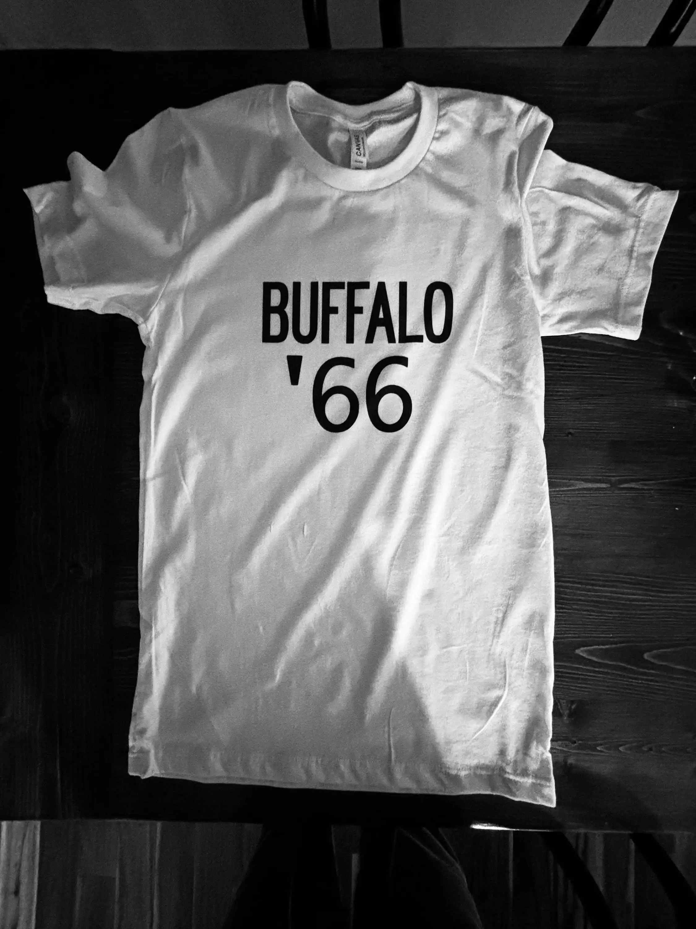 Buffalo 66 T Shirt Classic Black On White Gallo