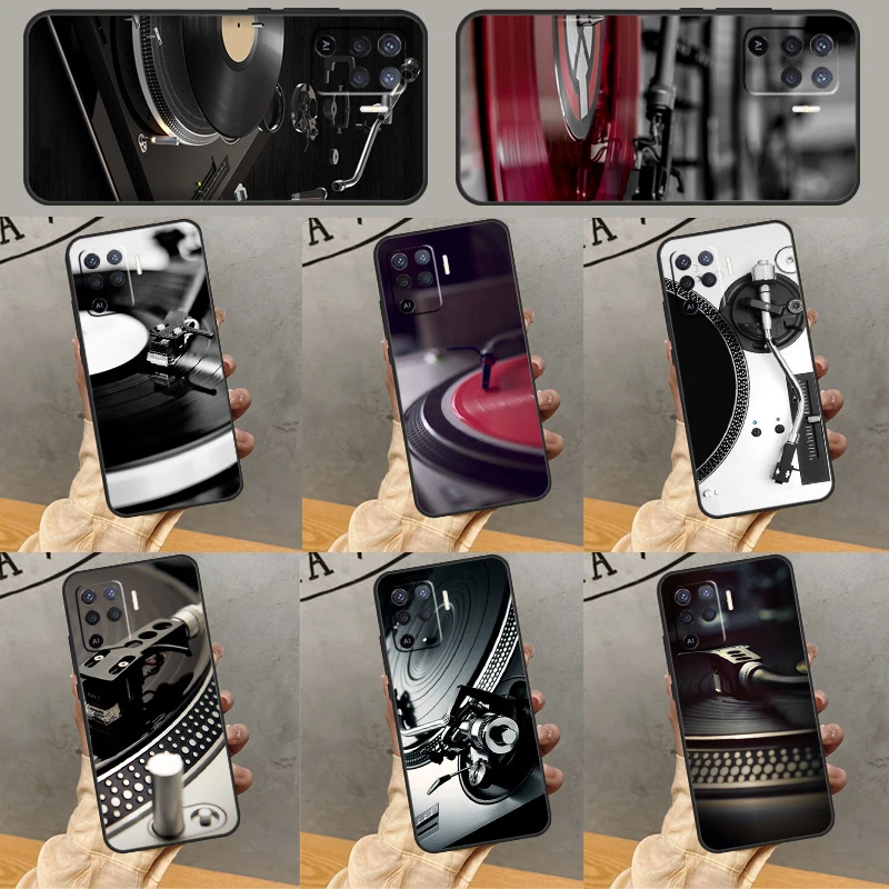 

Виниловый чехол для телефона DJ Record Art для Oppo A79 A18 A38 A58 A78 A98 A17 A40 A60 A80 A16 A76 A96 A15 A74 A94 A54 A77