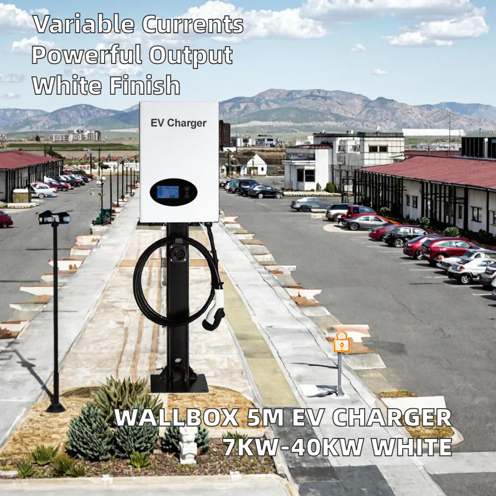 Новый настенный зарядный кабел – обзор и цена Ev Charger Wallbox