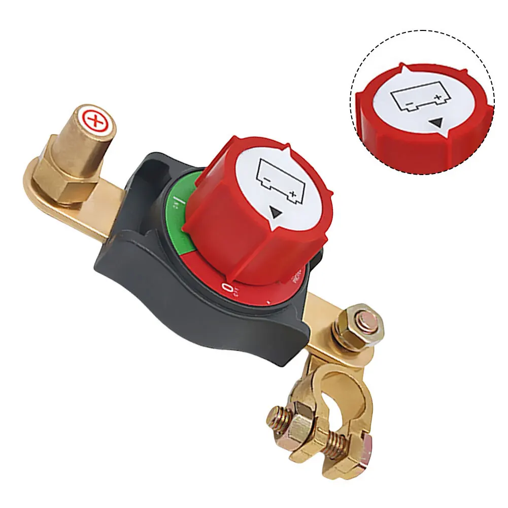 For RV For ATV Heavy Duty Switch Battery Disconnect Switch As Shown In The Figure 1250A Cranking 12V-48V Rated