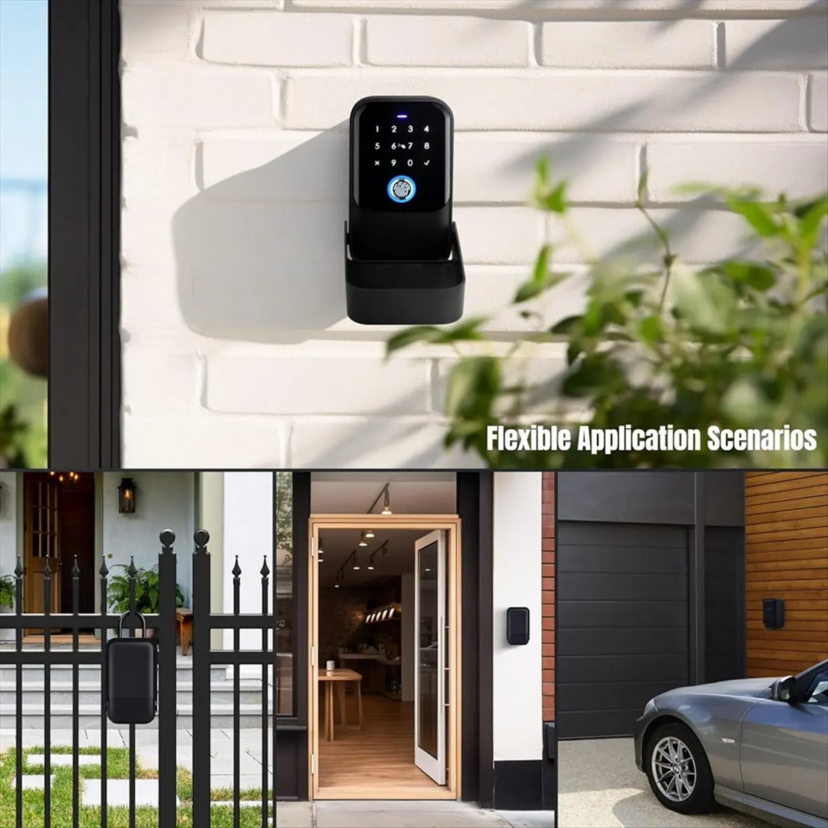 *A* Smart Key Lock Box Suitable for House Keys and Real Estate Agents