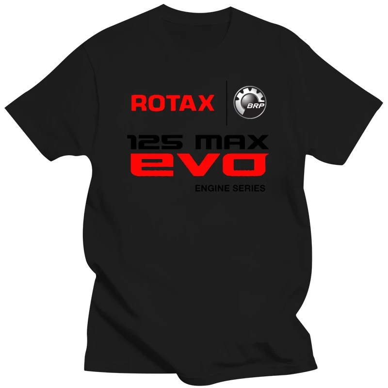 Rotax 125 MAX Evo Engine Series BRP Logo Unisex Top T-Shirt Prints S-4XL