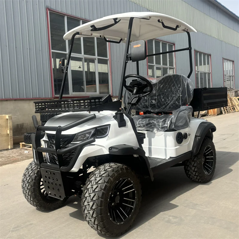 

2025 Factory Price Street Legal Electric Hunting Off Road Club Car 48V 60V 72V Lithium Battery Golf Carts