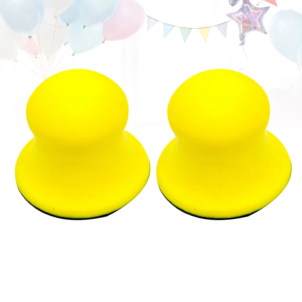 

Sanding Disc Pads Polishing Sandpaper Manual Disk Yellow Hand Grinding Hook Loop PU Lightweight Dust Free Wood Household Car