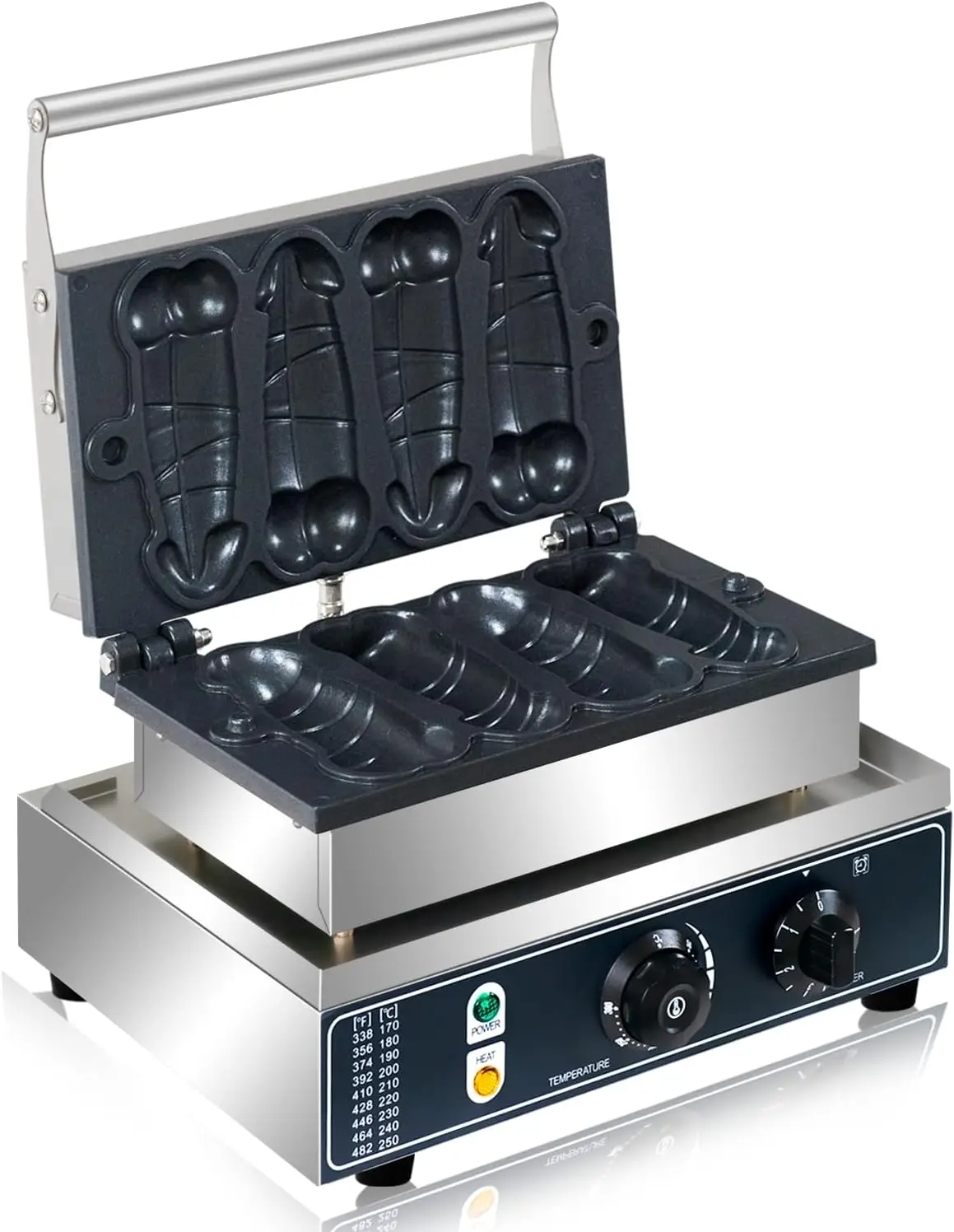 220V Big Cock Waffles Penis Machine Penis Shape Waffle Machine Waffle Maker Waffle Stick Baking Machine