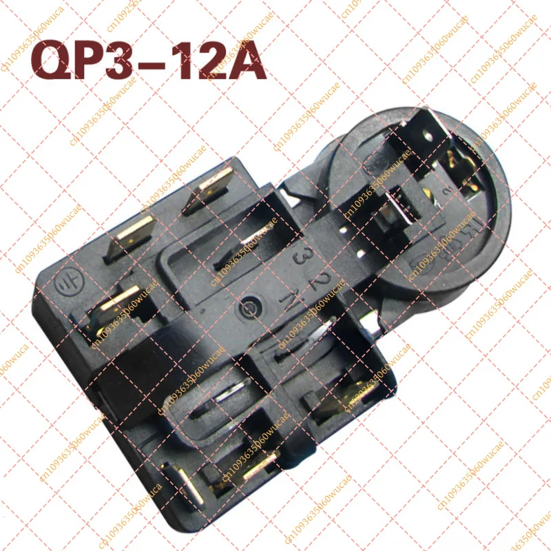 YF1PC Refrigerator Compressor Starter Relay PTC Overload Protector QP3-12A Universal Replacement Part for Cooling System Repair