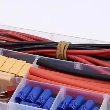 For EC3 For XT60 T-Connector Bundle 50 pcs with 14AWG Silicone Wire for RC Car Battery Power Distribution Wiring