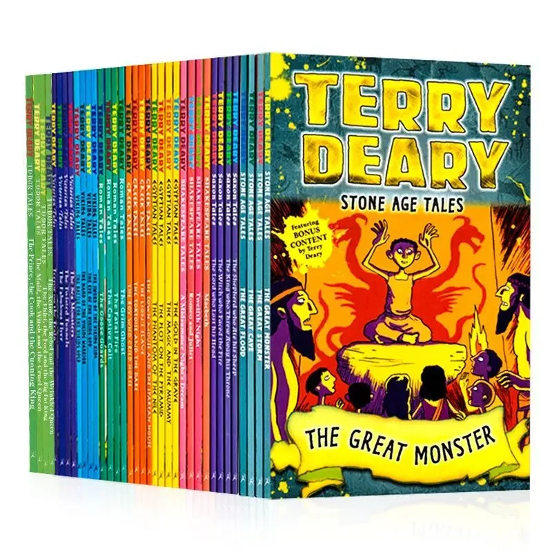 Terry Deary's Historical Talesy Has 53 Original English Children's Chapter Storybooks DIFUYA Libreria  Livre