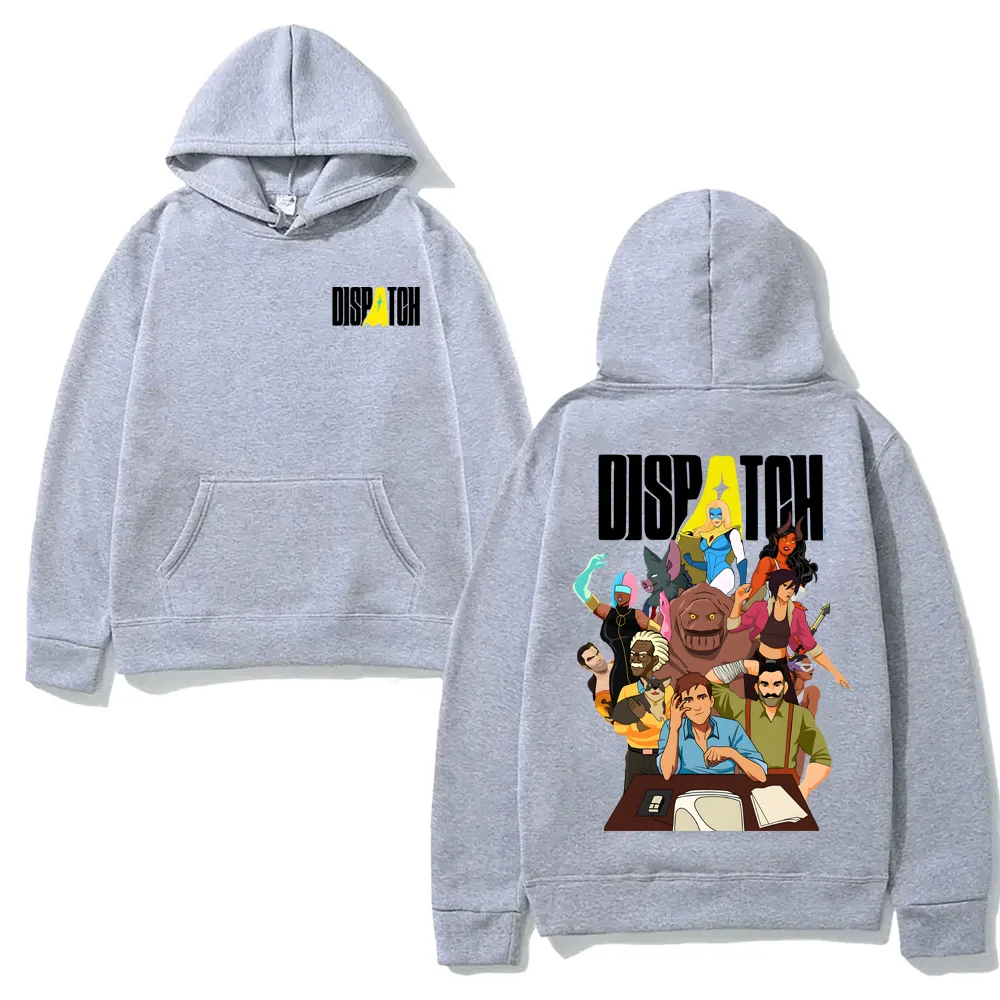 Sudaderas con capucha con estampado de juego de despacho, sudadera con estampado de Anime para Otoño/Invierno, sudadera con capucha suave de lana de dibujos animados con capucha