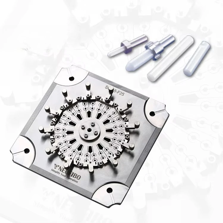 SC-48-F25 SC PC Ferrule Jig Custom Polishing Fixtures holder Ferrule Fiber Optic polishing fixture