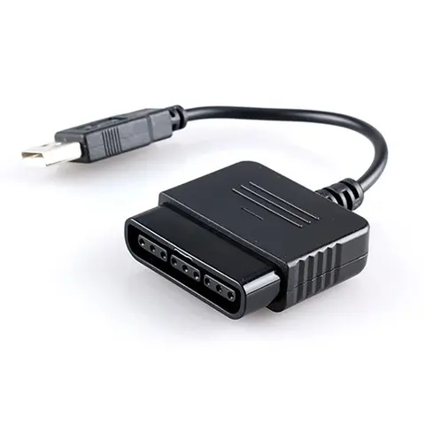Gamepad Cable for Sony PlayStation PS2 to PS3 Console PC USB Extention Core for Computer Game Player Controller Cable Adapter