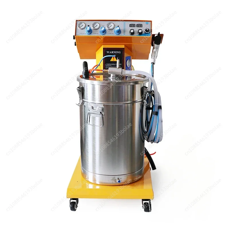 Portable Powder Paint Experiment System Electrostatic Powder Coating Machine with Electrostatic Powder Coating Test