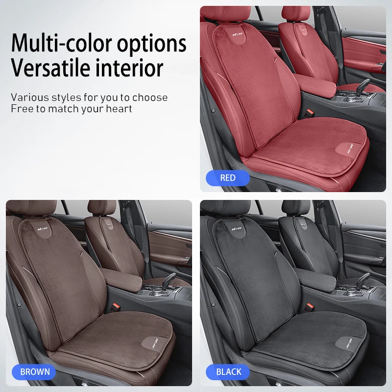 Car Seat Cover Front Rear Cushion Protector Mat Pad For Hyundai I30 I20 I40 Kona Veloster Getz Santa-Fe Genesis Coupe