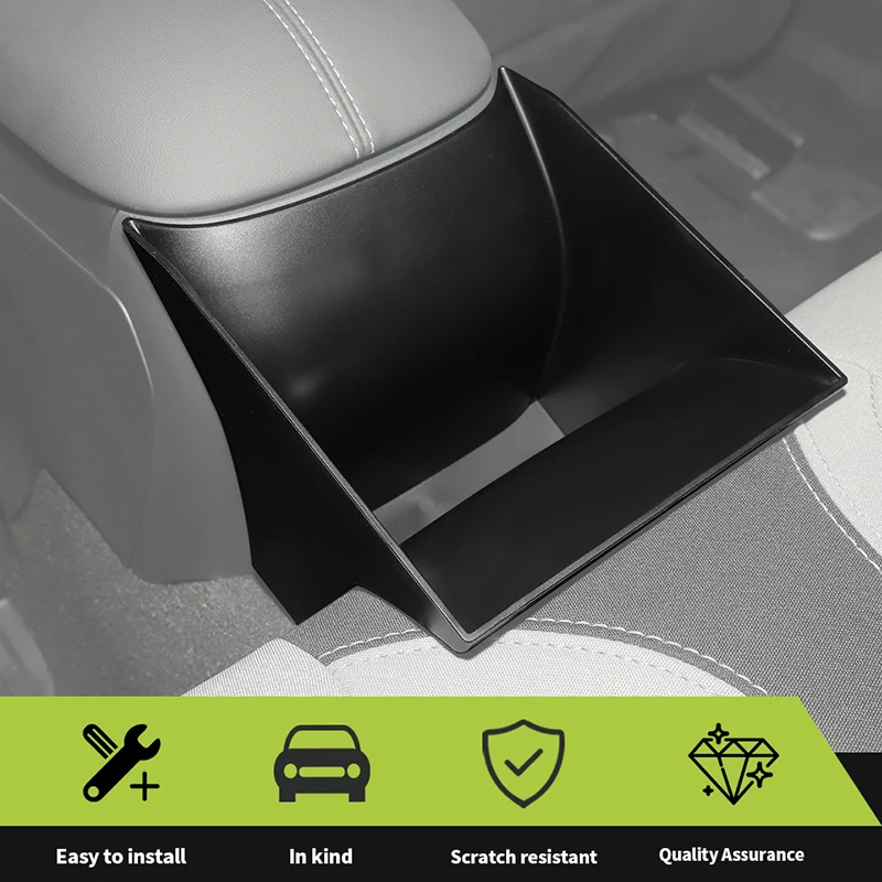 باوا ABS صندوق تخزين خلفي لفورد موستانج 2015-2025 منظم تستيفها الملحقات الداخلية #4