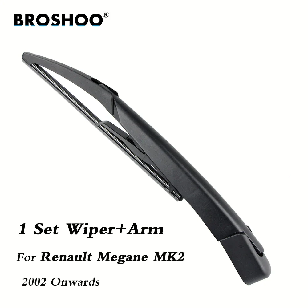 BROSHOO Car Rear Wiper Blades Back Windscreen Wiper Arm For Renault Megane MK2 (2002 Onwards) 235mm,Windshield Auto Styling