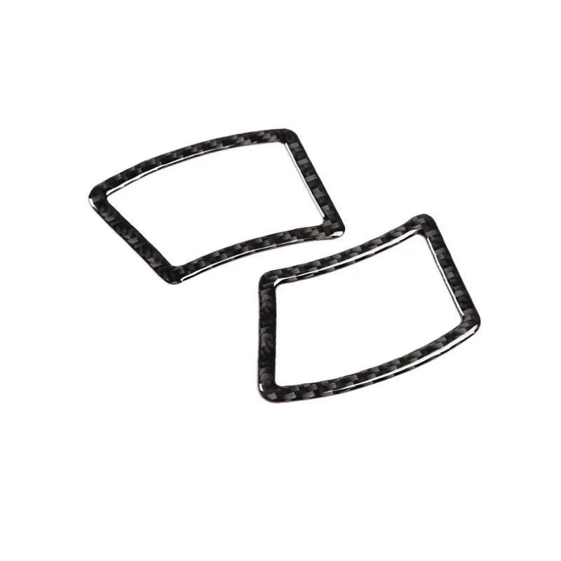 Carbon Fiber Dashboard Side Air Vent Surround Trim - Exact Fit BMW E60 E61 2004-2010, Easy Install Premium Decor