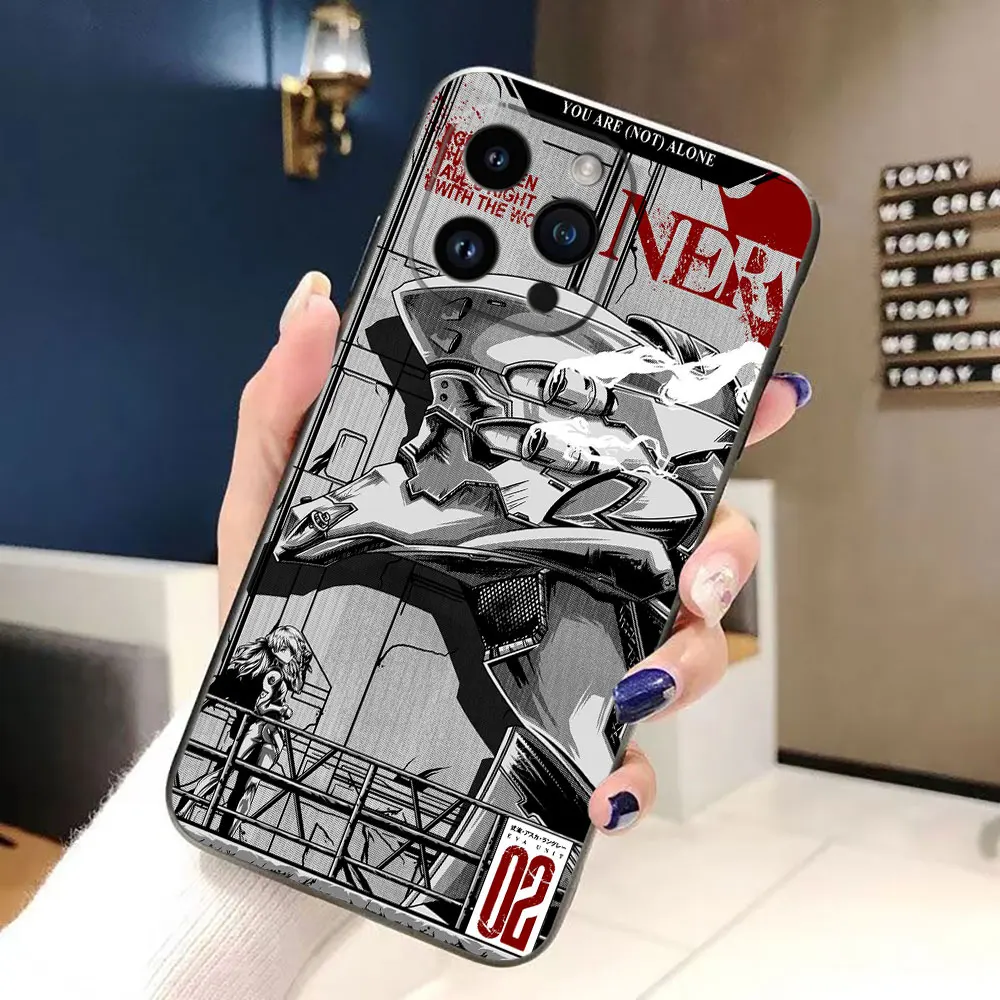 N-Neon G-Genesis E-Evangelion 01 02 Cover Phone Case For iphone Apple 17 AIR 16E 16 15 14 13 12 11 Pro XR Max 8 7 Plus TPU Case view 5