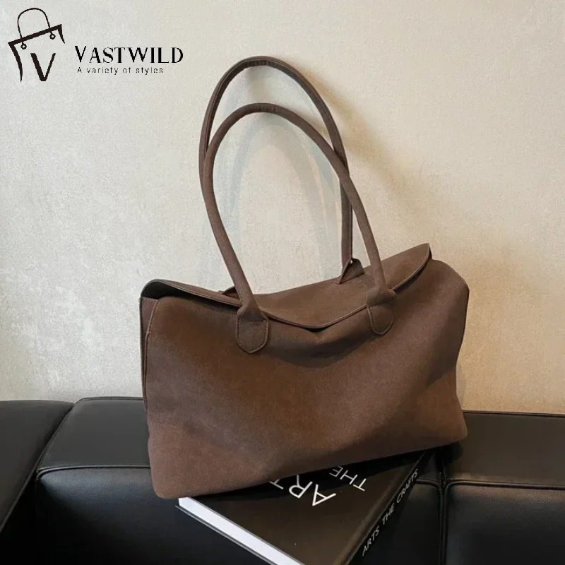 

Замшевая сумка, женская сумка в стиле ретро, винтажная женская сумка 2025 года, элегантные сумки на плечо в английском стиле, женская повседневная пригородная сумка