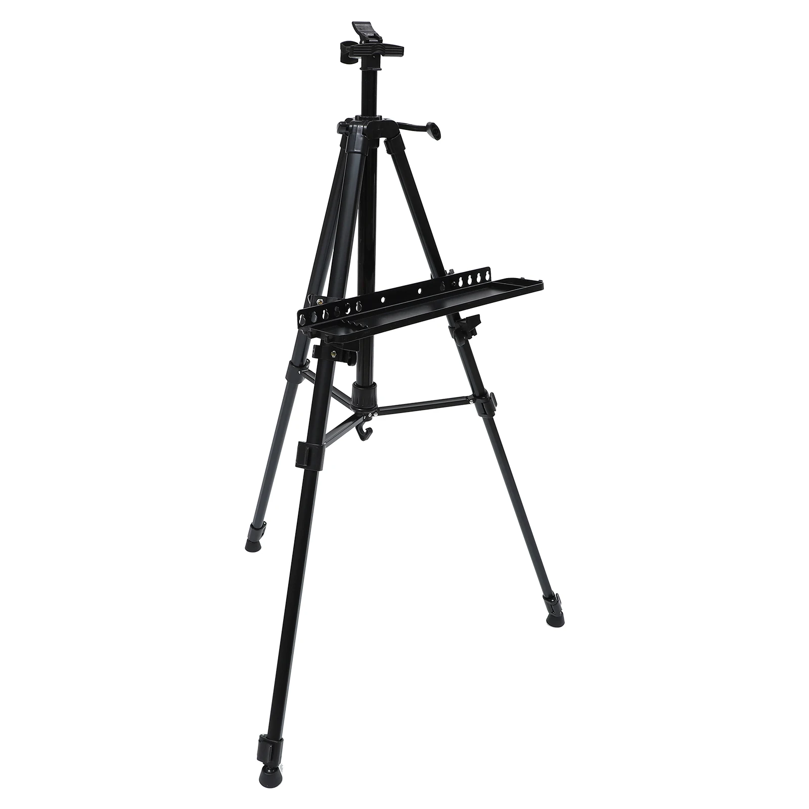

1 set Foldable Easel Adjustable Height Painting Stand Portable Molbert Drawing Rack Sturdy Aluminum Outdoor Art Supplies