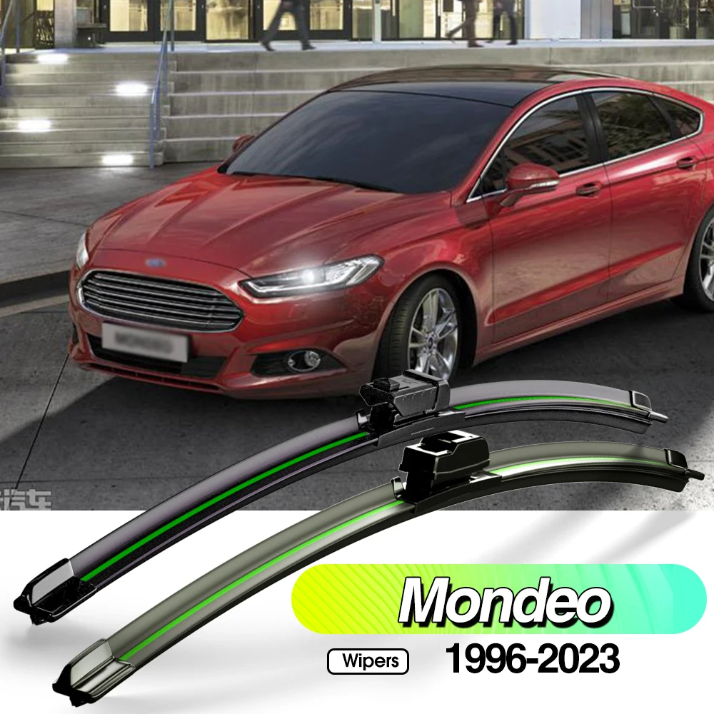 

For Ford Mondeo MK2 MK3 MK4 MK5 MK6 1996-2023 2pcs Front Windshield Wiper Blades Windscreen Window Accessories 2014 2016 2019