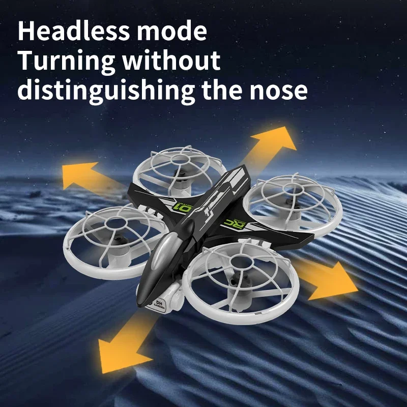JJRC Beginner Quadcopter Drone HD Aerial Photography Mobile App Control Remote Control Airplane Toys Aerobatic Tumbling Kid Toys