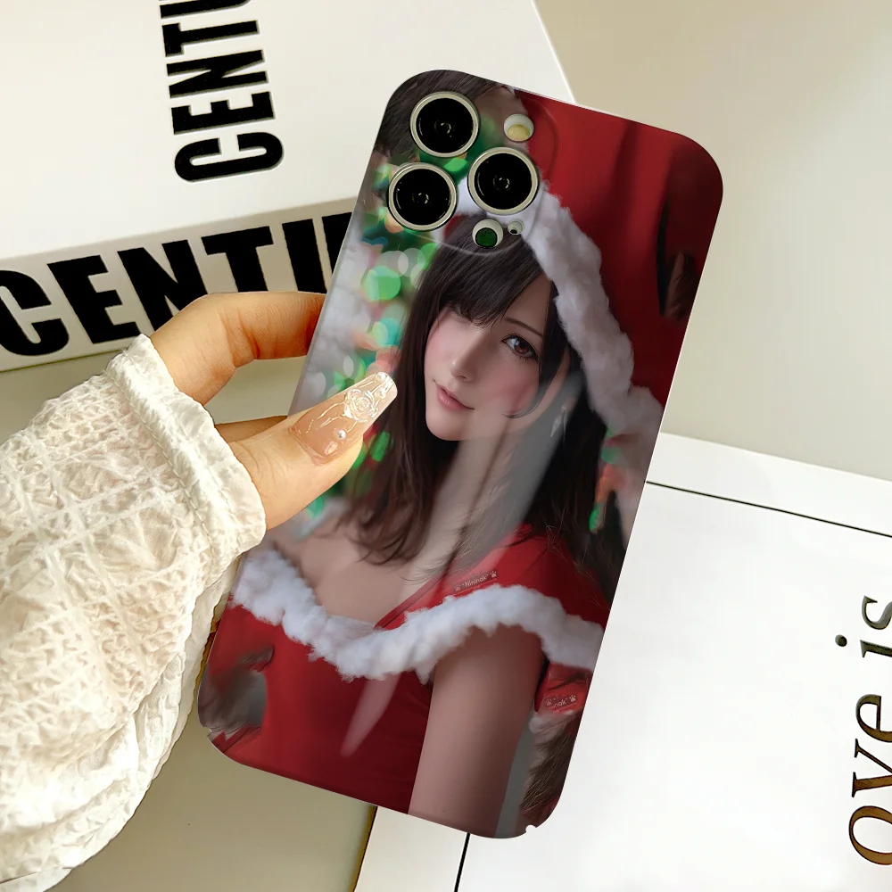 Etui na telefon GAME F-Final Fantasy TIFA FUNDA do iPhone 16 15 14 13 12 11 Plus Pro Max Mini Precyzyjne dopasowanie otworów na folie