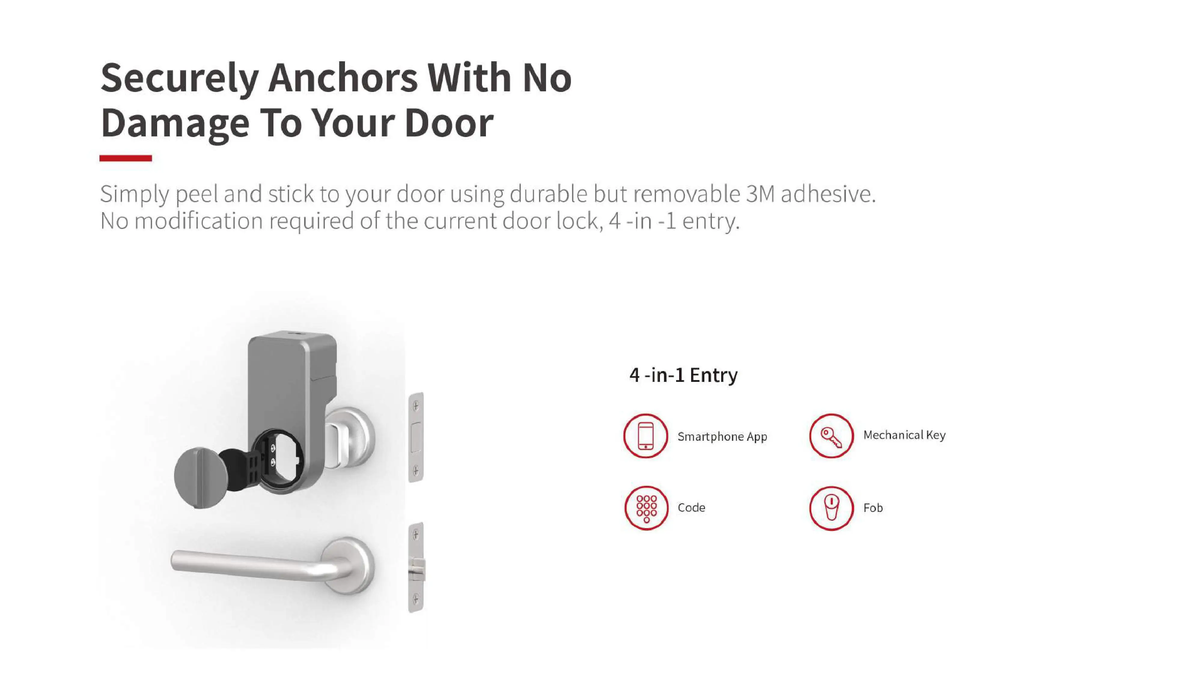 TUYA APP Bluetooth-compatible Smart Lock GIMDOW Password Lock Hotel Apartment Intelligent Sticker Installation Electronic Lock