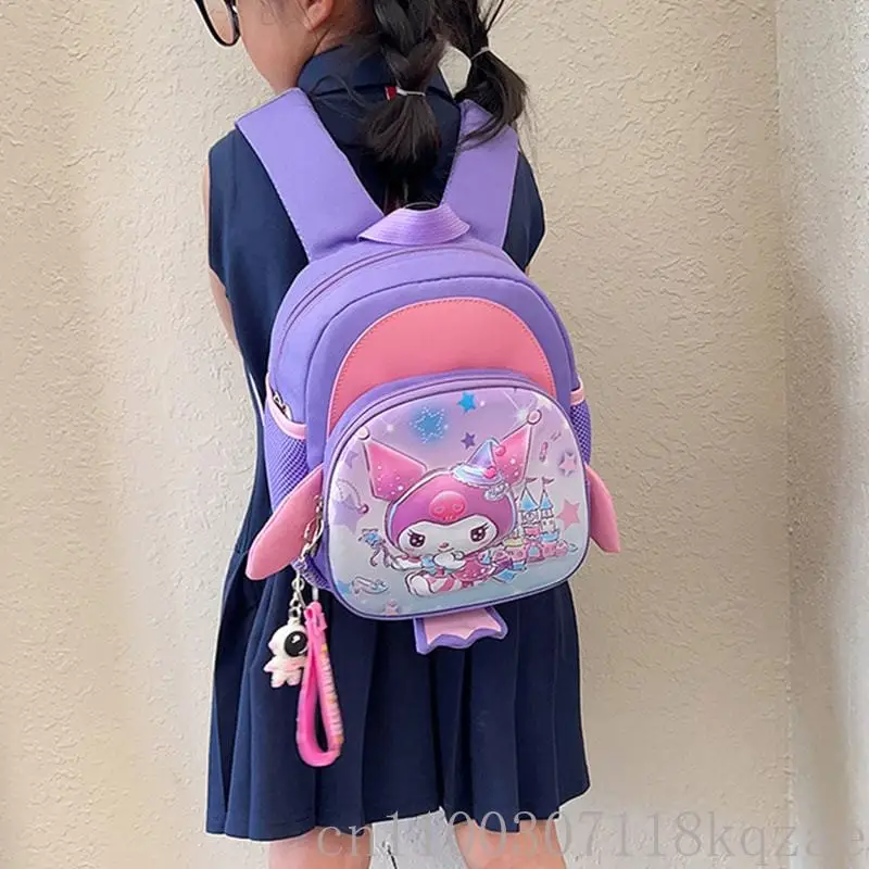  Backpack Kuromi My Melody Design Cute Anime Cartoon for Children Pupil School Stationery