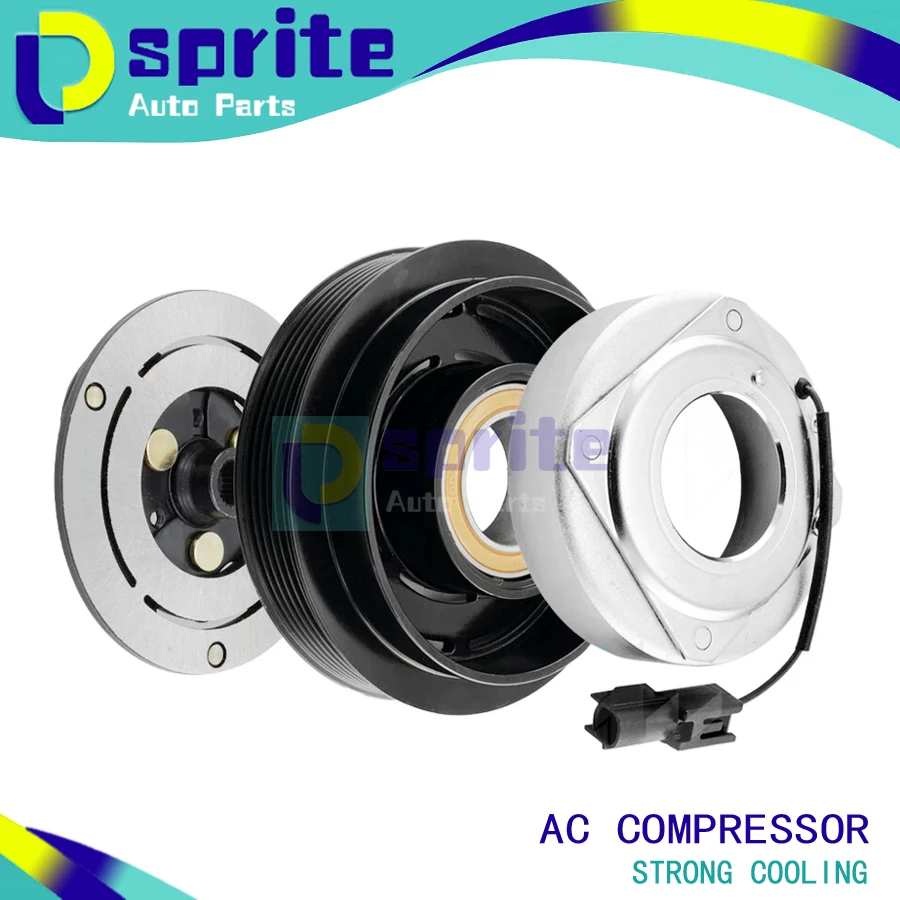 AC A/C Compressor Clutch Pulley for VOLVO S60 V60 XC60  31332386 31366155 31390266 36001462 36050841 31332385 Zexel not Sanden