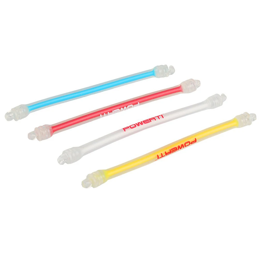 4pcs Mix color Long Shape Hook Silicone Tennis Racket Vibration Dampener Shock Absorber