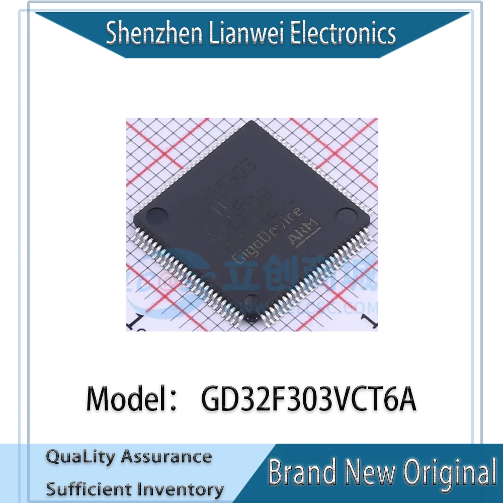 

100% New Original GD32F303VCT6A IC MCU Chipset LQFP-100