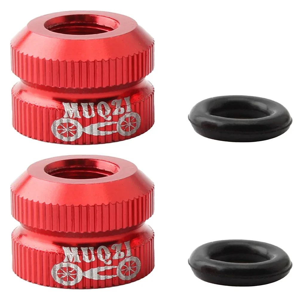 

Bike Bicycle French Valve Nut Law Mouth Replacement Tire Cycling French Valve Nut Tools Aluminum Alloy Bicycle