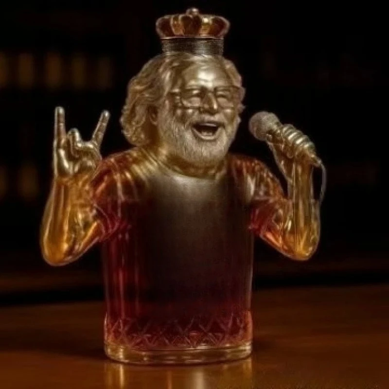 

Grateful Dead Jerry Garcia бутылка для виски украшение для бара бутылка для дисплея украшение для дома и ресторана бутылка для хранения вина