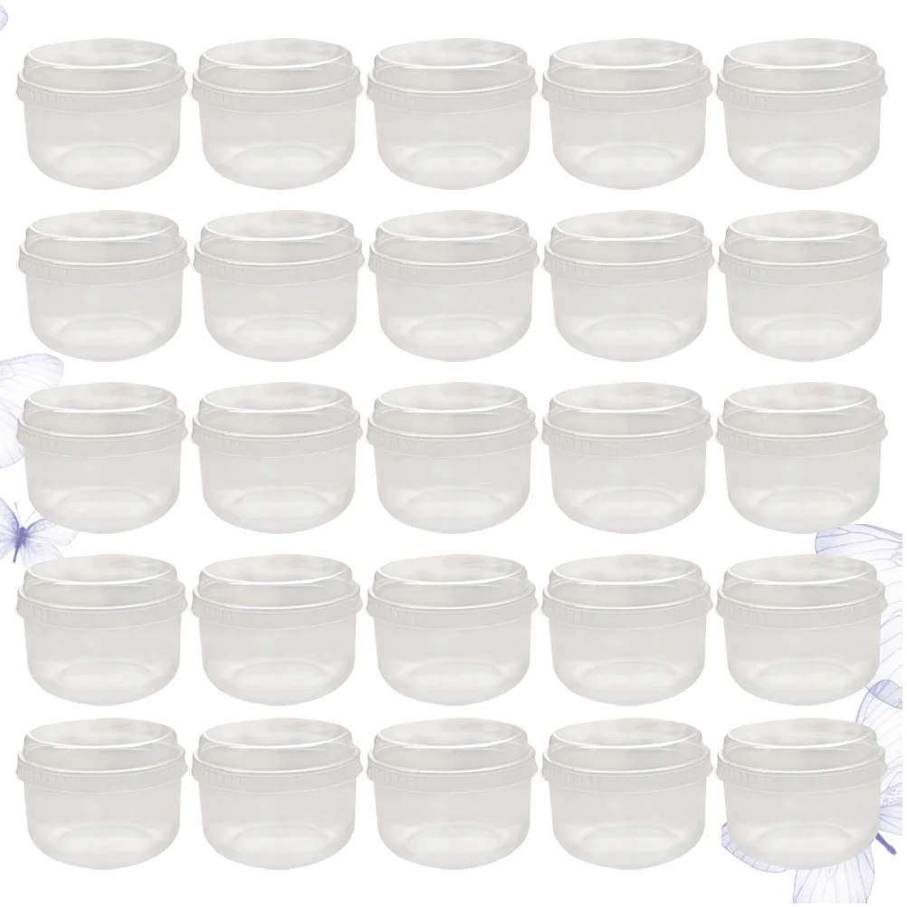 

50 Sets Reusable Pudding Cups Heat Resistant Dessert Containers Cake Beakers Baking Utensils Party Supplies for Various