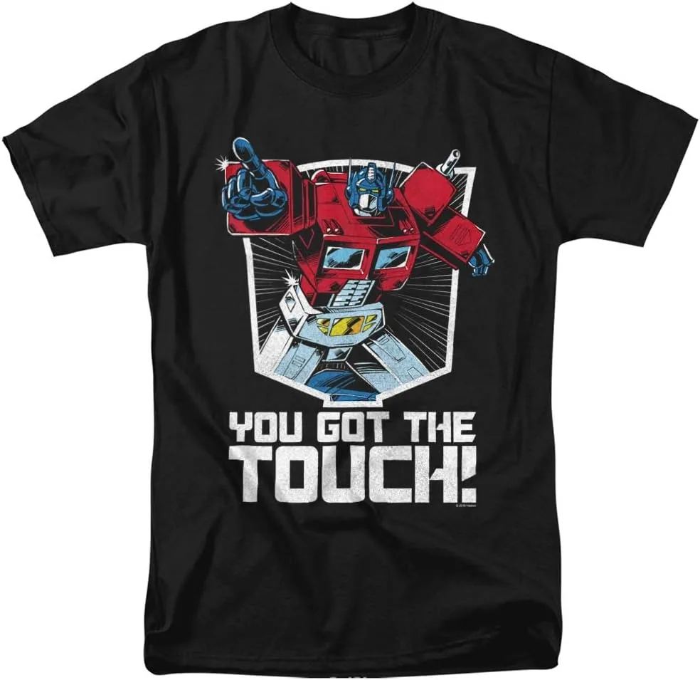 Camiseta de Algodón 100% con Estampado de Transformers Optimus Prime, Licenciada por Hasbro, Verano 2026, Bumblebee G1, Cómoda, Optimus Prime, Moda