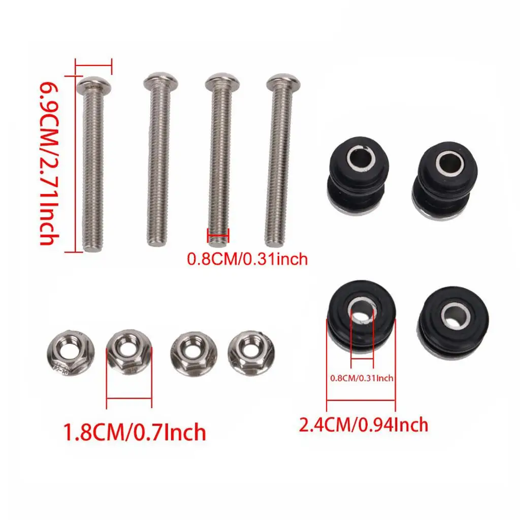 مجموعة أدوات الإرساء المعدنية المتينة تناسب 2004-2017 هارلي سبورتستر