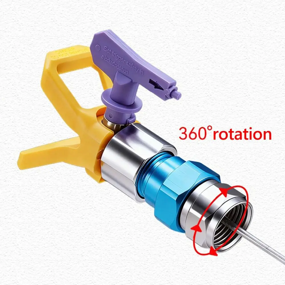 High Hardness Airless Sprayer Adapter Quick Connect Leak-Proof Quick Connect Sprayer Fitting Heavy Duty Corrosion-Resistant