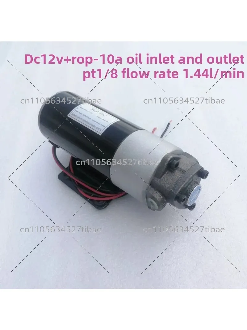 12V/24V DC Diesel Oil Pump, 220V Electric Hydraulic Gear Pump, Small Micro Oil Transfer Pump