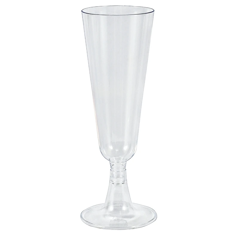 

240Pcs 150Ml Disposable Hard Plastic Champagne Glass Red Wine Glass Goblet Wine Glass Party Festival Event Supplies