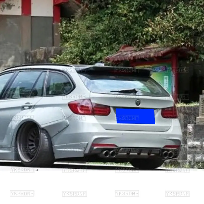 For BMW F31 3 series Wagon 320i Touring Wholesale Carbon Fiber Rear Trunk Lid Car Spoiler Ducktail Lip Wings 2013-2018