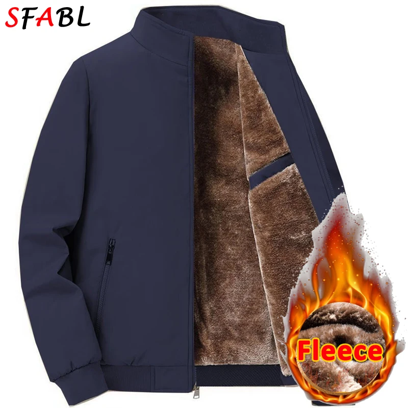 

Thick Men's Winter Jacket Coat Thermal Warm Winter Jacket Men Business Casual Blazer Coat Men Autumn Luxury Outwear Man Clothing