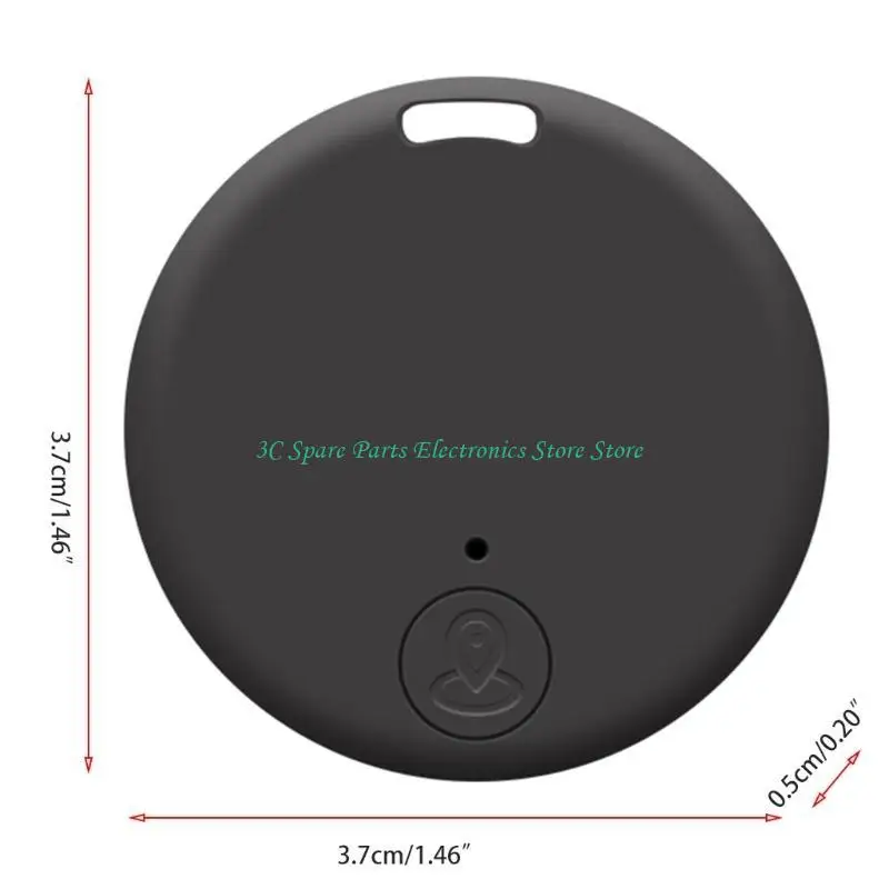 SZ Bluetooth-compatible Compatible Tracking Locator Portable Intelligent Anti-Lost Device Round Waterproof Safety Security