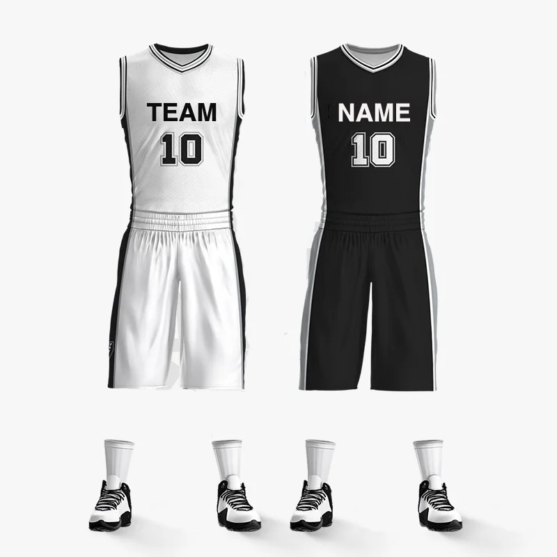 32 Sets Basketball Kits For Men Customize Name Number Logo Full Sublimation Printed Jerseys Shorts Uniforms Training Tracksuits