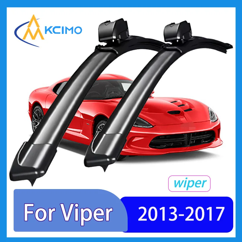 

2pcs Quiet Beam Wiper Blades For Dodge Viper VX I 2013–2017 SRT Viper (2013-2014) Windshield Wipers Auto Accessories