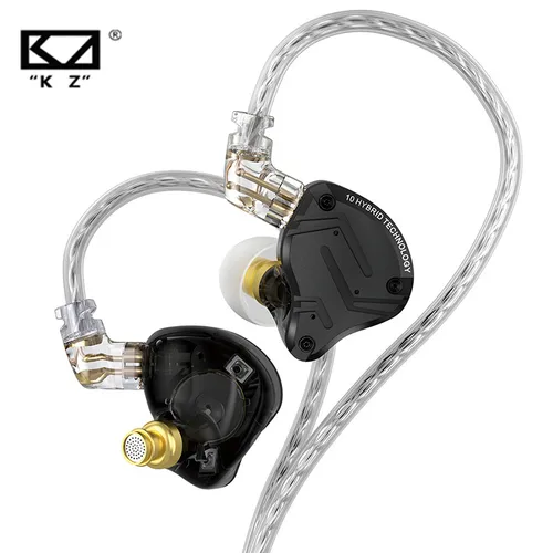 KZ ZS10 PRO X HIFI Bass Metal híbrido auricular deportivo con cancelación de ruido auriculares KZ ZSN PRO AS16 PRO AS12 ZSX ZEX