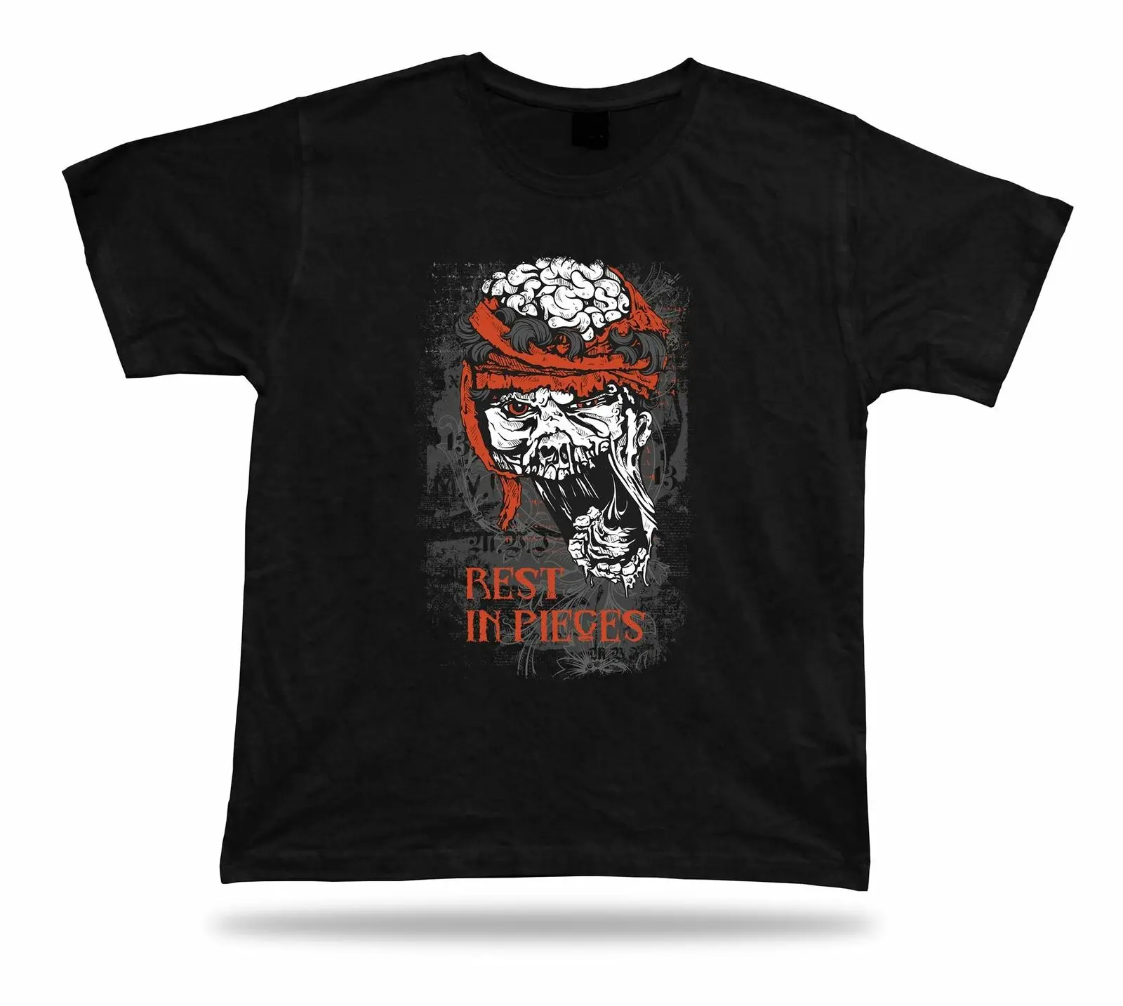 Rest in pieces Zombie t shirt tee idea unisex moder stylish design apparel