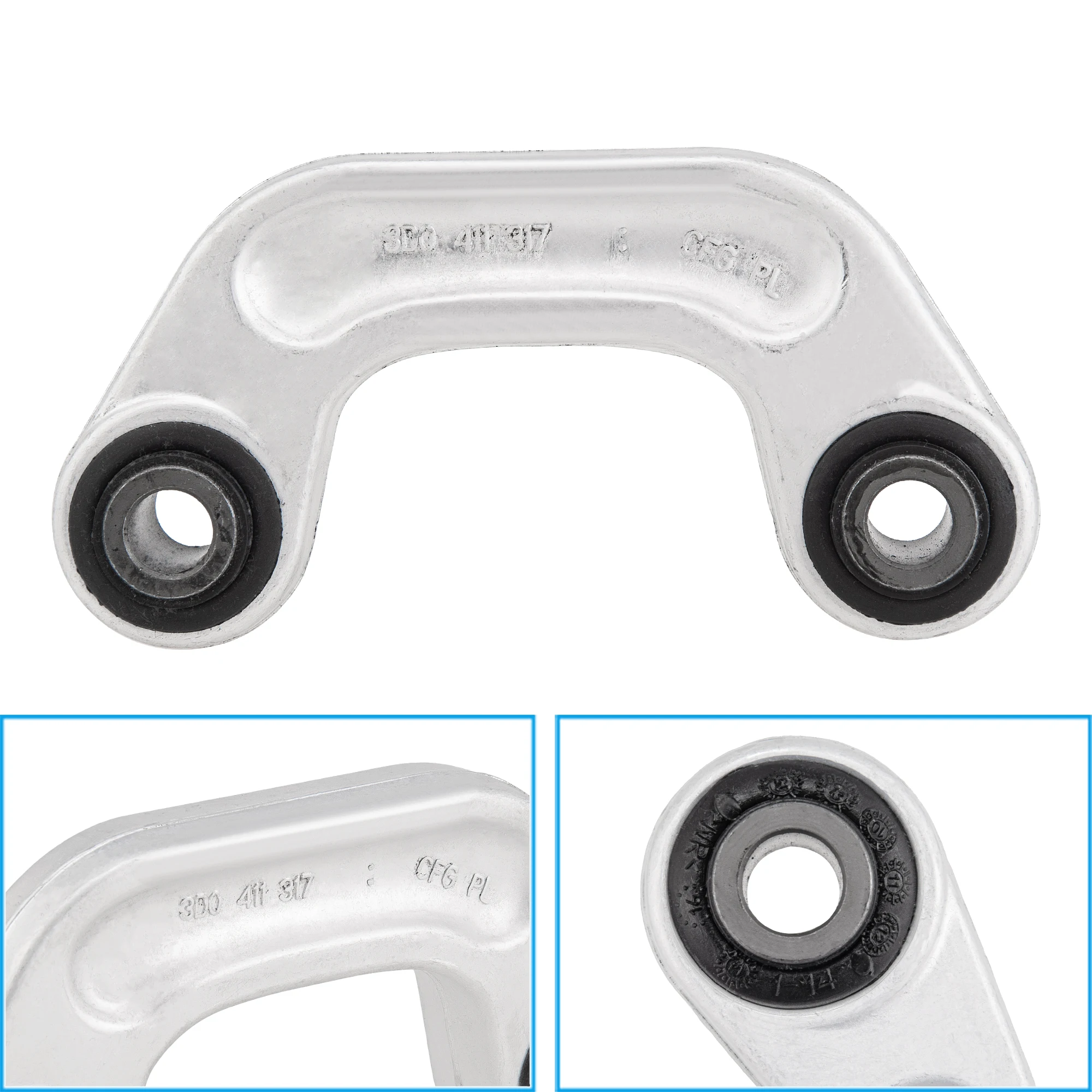 

OEM Стойка стабилизатора подвески 3D0411317, 4E0411317D для Volkswagen Phaeton 2004-2006 4.2L 6.0L AMEXIAOXU