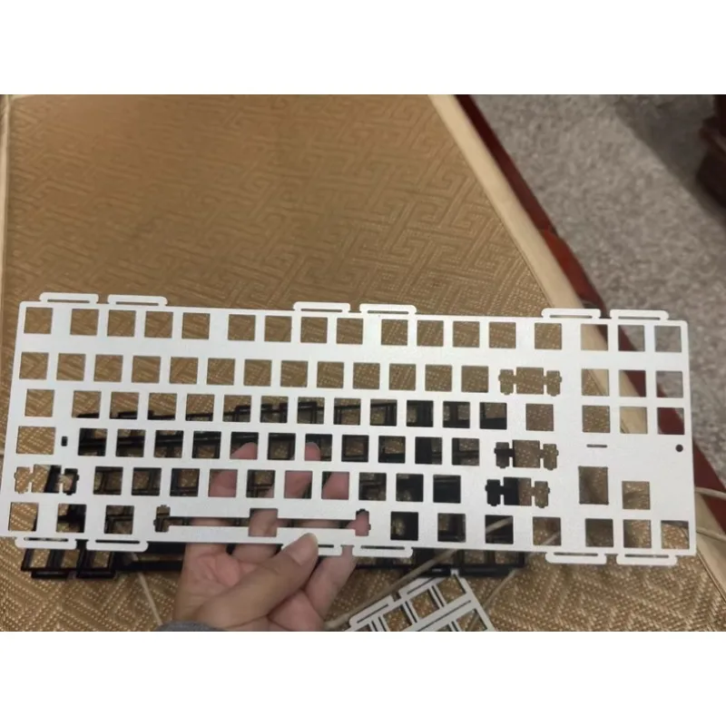 EVOworks EVO80 Keyboard Accessories Positioning Plate Iso PP PC FR4 Aluminum Fr4 Reinforcement Plates Costom for Gifts Giving